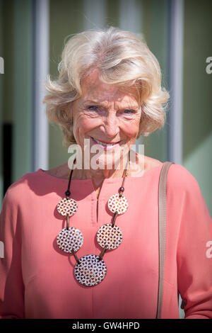 Princess Irene of The Netherlands opens the new museum Voorlinden in Wassenaar, The Netherlands, 10 September 2016. Museum Voorlinden brings modern art, architecture and nature together. Photo: Patrick van Katwijk / NETHERLANDS OUT POINT DE VUE OUT  - NO WIRE SERVICE - Stock Photo