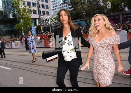 Toronto, Ontario, Canada. 11th Sep, 2016. Actress REESE WITHERSPOON attends 'Sing' premiere during the 2016 Toronto International Film Festival at Princess Wales Theatre. Credit:  Igor Vidyashev/ZUMA Wire/Alamy Live News Stock Photo