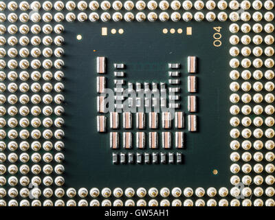 Detail of a notepad mother board Stock Photo