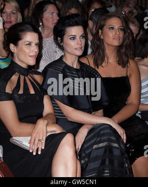 Neve Campbell, Jaimie Alexander, Ashley Graham attend runway for