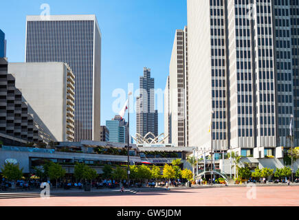 San Francisco, USA - September 21, 2015: The skyscrapers of the Embarcadero Center Stock Photo