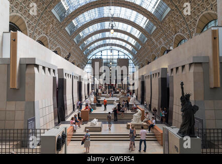 The Musée d'Orsay museum, Paris, France Stock Photo