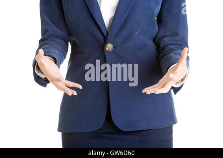Business woman hands Stock Photo