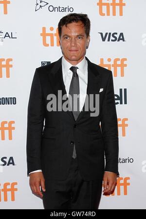 Toronto, ON. 11th Sep, 2016. Michael Shannon at arrivals for NOCTURNAL ANIMALS Premiere at Toronto International Film Festival 2016, Princess of Wales Theatre, Toronto, ON September 11, 2016. Credit:  James Atoa/Everett Collection/Alamy Live News Stock Photo