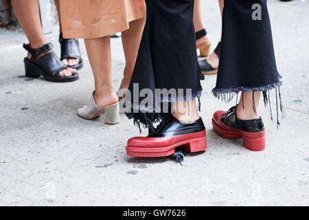 2017SS New York Fashion Show Creatures of Comfort Stock Photo