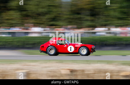 London, UK. 11th Sep, 2016. A vintage race car takes part in a race at the Goodwood Revival 2016 in Goodwood, south England, Sept. 11, 2016. © Han Yan/Xinhua/Alamy Live News Stock Photo