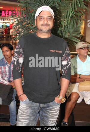 Bollywood music composer Sajid Ali during the finale of Radio City Super Singer Season 8 in Mumbai Stock Photo