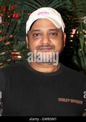 Bollywood music composer Sajid Ali during the finale of Radio City Super Singer Season 8 in Mumbai, India September 4, 2016. Stock Photo