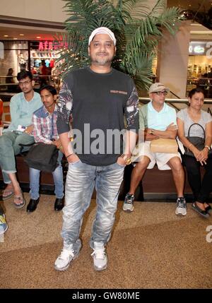 Bollywood music composer Sajid Ali during the finale of Radio City Super Singer Season 8 in Mumbai, India Stock Photo