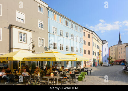 Wasserburg am Inn: Old Town, Germany, Bayern, Bavaria, Oberbayern, Upper Bavaria Stock Photo