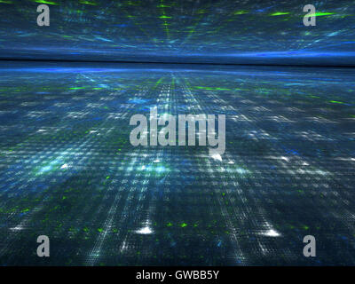 Abstract Blue Background (Computer generated image Stock Photo - Alamy