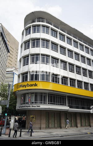 first Maybank branch in Kuala Lumpur, Malaysia
