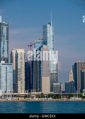 Chicago Skyline Stock Photo