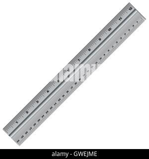 ruler, tool, vector, white background, black, centimeter, education, equipment, illustration, inch, instrument, isolated, length Stock Vector