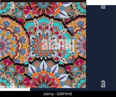 Flower Pattern Intricate Stock Vector