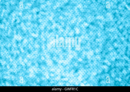 Blurred lights abstract blue and white background. Stock Photo