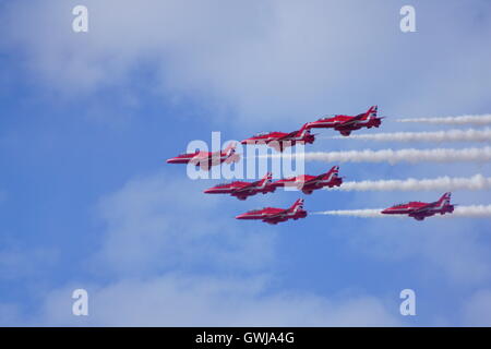 The Red Arrows Stock Photo