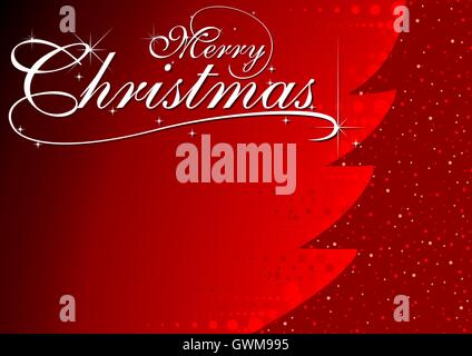 Abstract Christmas Tree Stock Vector