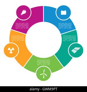 Set elements for infographics, vector illustration. Stock Vector