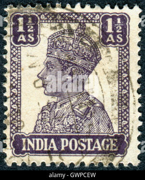 King George V, Postage Stamp, India, 1911 Stock Photo: 53627389 - Alamy