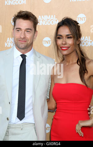 Premiere of TNT's 'Animal Kingdom' at The Rose Room - Arrivals  Featuring: Scott Speedman, Daniella Alonso Where: Los Angeles, California, United States When: 08 Jun 2016 Stock Photo