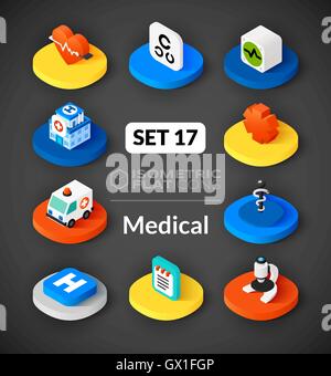 Flat icons set 17 Stock Vector Image & Art - Alamy
