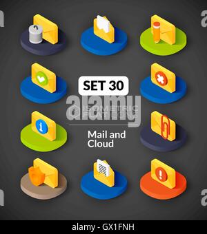 Web 3.0 vector icon set in flat design and dark mode Stock Vector Image ...
