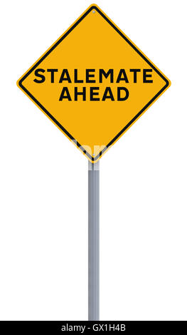 Stalemate Ahead Stock Photo