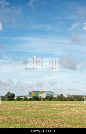 Ardley Energy Recovery Facility.  Ardley Incinerator. Oxfordshire. UK Stock Photo