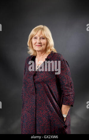 Helen Rappaport, is a British historian, author, and former actress, at the Edinburgh International Book Festival. Edinburgh, Scotland. 23rd August 2016 Stock Photo