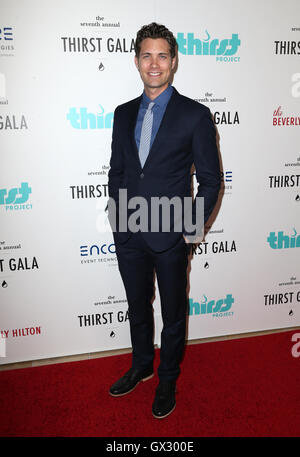 7th Annual Thirst Gala  Featuring: Drew Seeley Where: Beverly Hills, California, United States When: 14 Jun 2016 Stock Photo