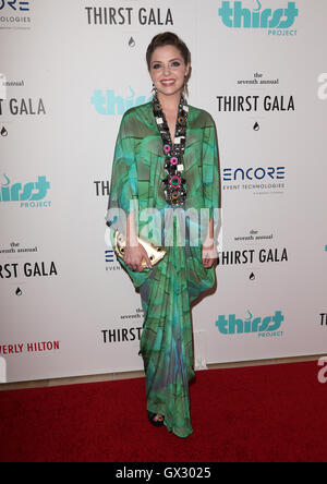 7th Annual Thirst Gala  Featuring: Jen Lilley Where: Beverly Hills, California, United States When: 14 Jun 2016 Stock Photo