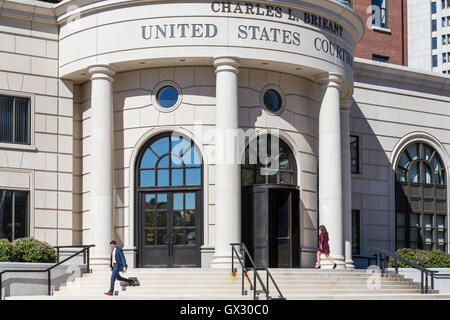 The Charles L. Brieant United States Federal Building and Courthouse (Southern District of New York) in White Plains, New York. Stock Photo