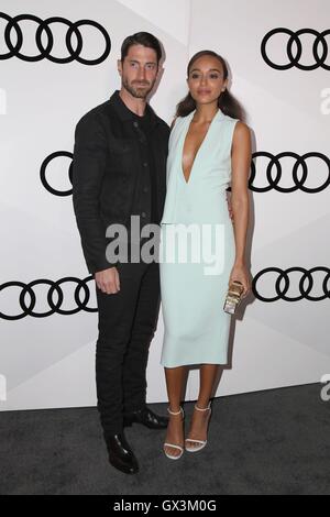 Los Angeles, CA, USA. 15th Sep, 2016. Iddo Goldberg, Ashley Madekwe at arrivals for Audi Celebrates the 68th Emmy Awards, Catch LA in West Hollywood, Los Angeles, CA September 15, 2016. Credit:  Priscilla Grant/Everett Collection/Alamy Live News Stock Photo