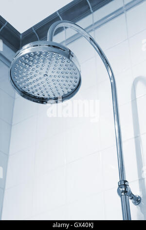 Beautiful and modern shower in a bathroom Stock Photo