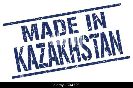 made in Kazakhstan stamp Stock Vector