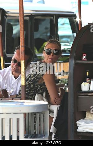 Maria Sharapova leaves 'Il Pastaio' in Beverly Hills  Featuring: Maria Sharapova Where: Los Angeles, California, United States When: 22 Jun 2016 Stock Photo