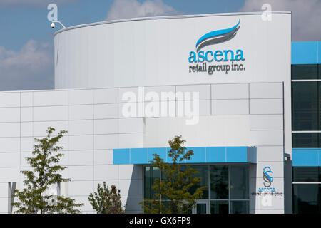 Ascena Retail Group Retail company logo seen displayed on smart