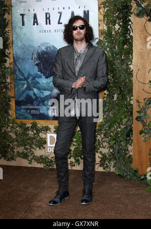 The Legend of Tarzan Premiere held at The Dolby Theater  Featuring: Hozier Where: Los Angeles, California, United States When: 28 Jun 2016 Stock Photo