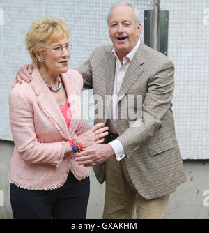 Christine and Neil Hamilton outside ITV Studios  Featuring: Christine Hamilton, Neil Hamilton Where: London, United Kingdom When: 01 Jul 2016 Stock Photo