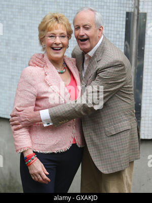 Christine and Neil Hamilton outside ITV Studios  Featuring: Christine Hamilton, Neil Hamilton Where: London, United Kingdom When: 01 Jul 2016 Stock Photo