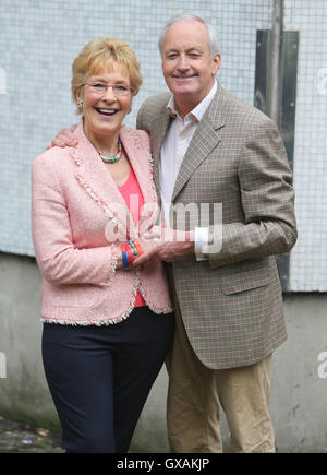 Christine and Neil Hamilton outside ITV Studios  Featuring: Christine Hamilton, Neil Hamilton Where: London, United Kingdom When: 01 Jul 2016 Stock Photo