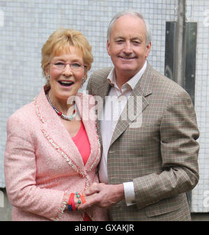 Christine and Neil Hamilton outside ITV Studios  Featuring: Christine Hamilton, Neil Hamilton Where: London, United Kingdom When: 01 Jul 2016 Stock Photo