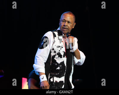 Earth, Wind and Fire performing at the O2 Arena in London on Friday 1st ...