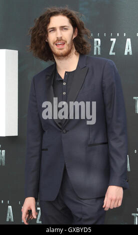 The Legend of Tarzan UK Premiere at Odeon Leicester Square, London  Featuring: Hozier Where: London, United Kingdom When: 05 Jul 2016 Stock Photo