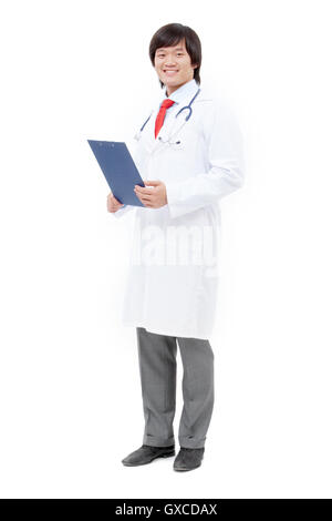 Young Asian doctor Stock Photo