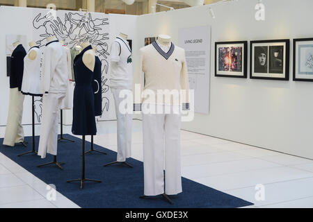 Locoste Exhibit at Westfield World Trade Center, Lower Manhattan, NYC,  USA Stock Photo