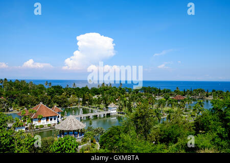 Taman Ujung Water Palace Bali Indonesia Stock Photo