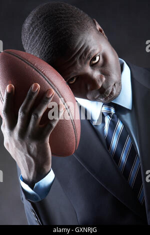 Stylish Rugby Player Stock Photo