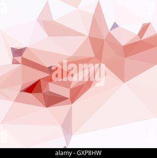 Abstract Low Poly Background Stock Vector